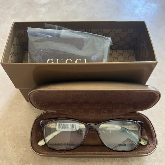 Brown Tortoise Gucci Frames #GG36994/N - Picture 2 of 4